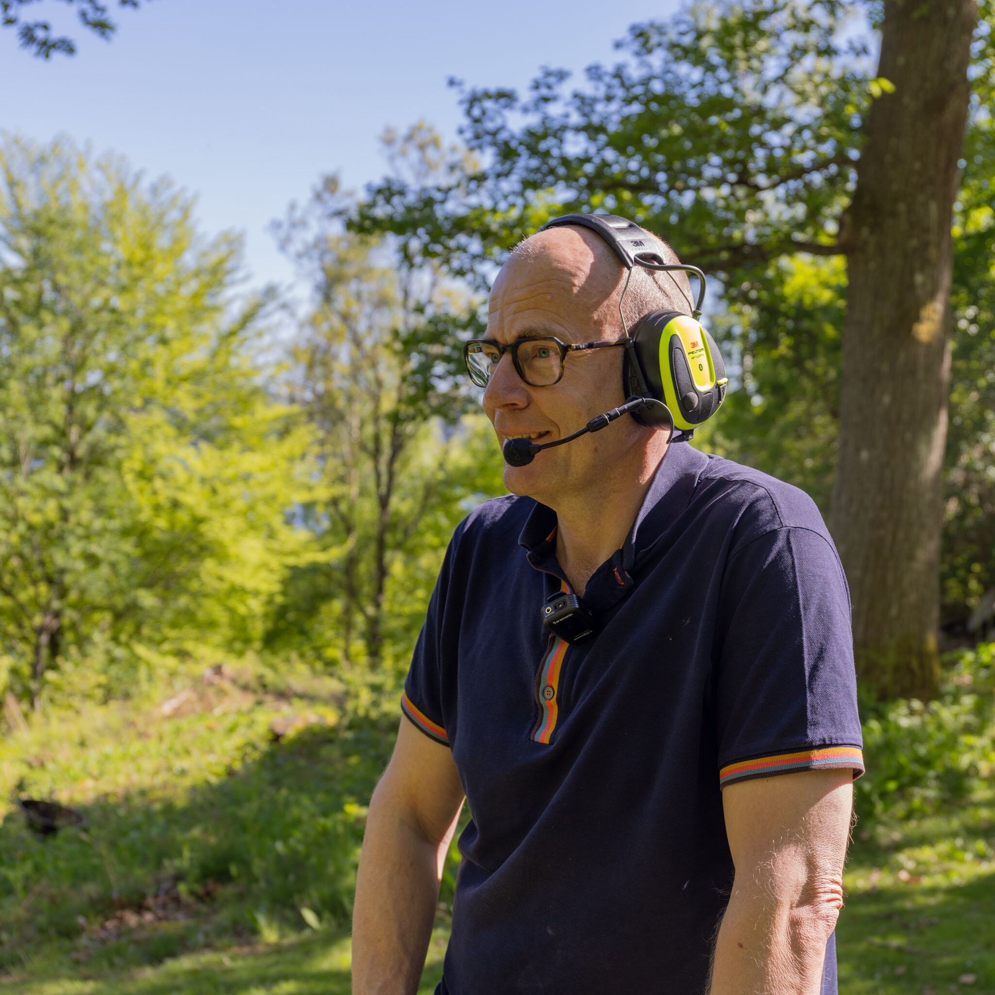 Lars med Peltor WS Alert høreværn