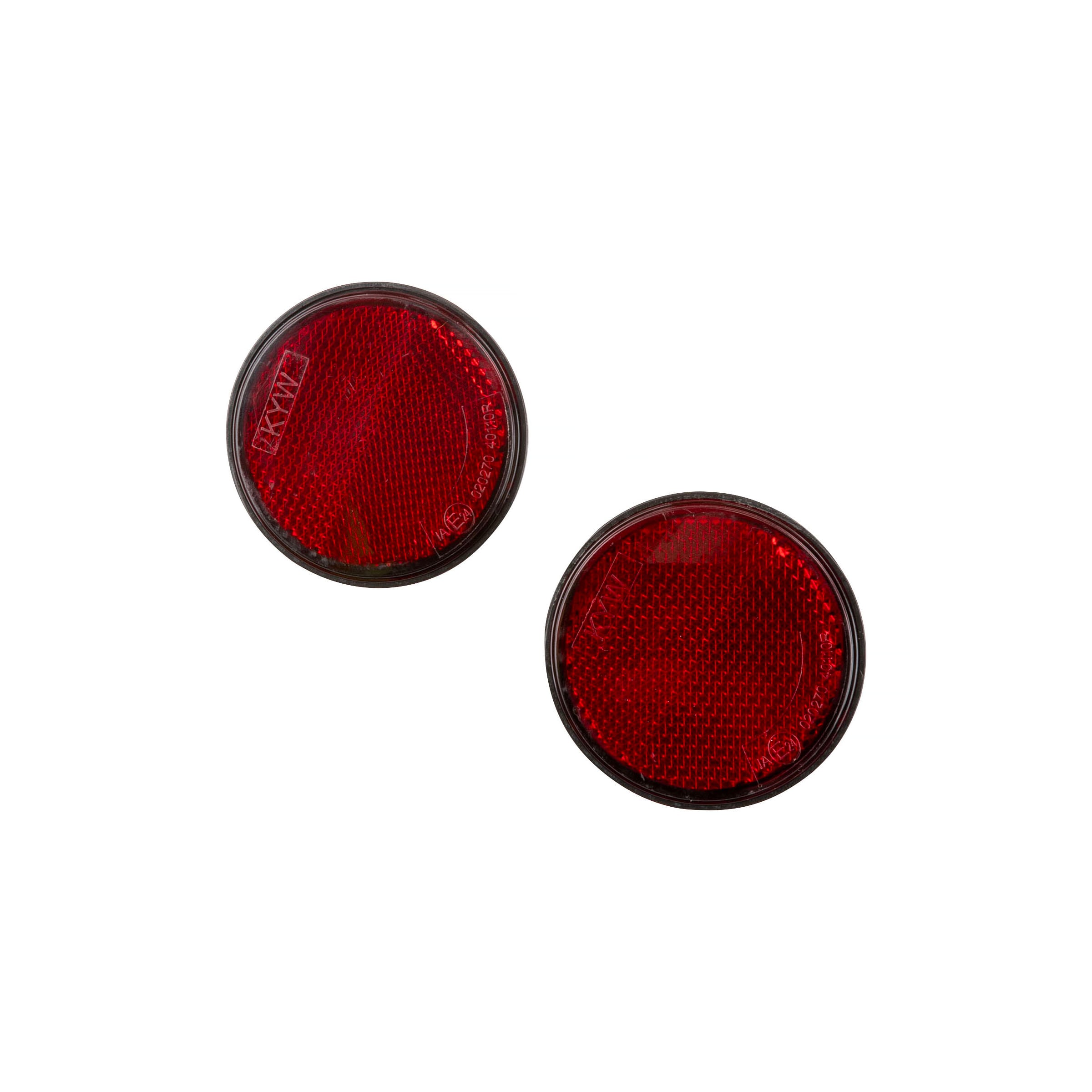 Køb CJ Refleks med skrue, rund, rød, 60 mm, 2-pak - Verktygsboden